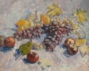 葡萄、苹果、梨和柠檬 - 文森特·威廉·梵高